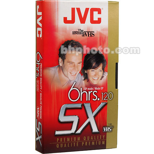 JVC T-120SX VHS Video Cassette