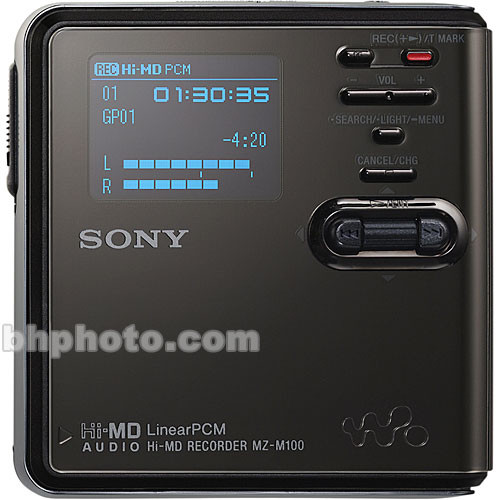 Sony MZ-M100 -  Hi-MD Recorder