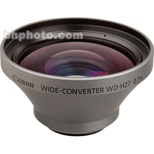 Canon WD-H27 - Lente de Convers�o Grande Angular 0.7x

