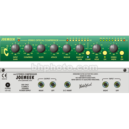 Joemeek Mc2 Stereo Compressor