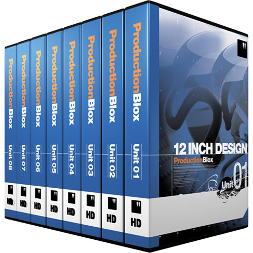 12 Inch Design ProdutionBlox HD 8-Pack Units 01 to 08 - DVD
