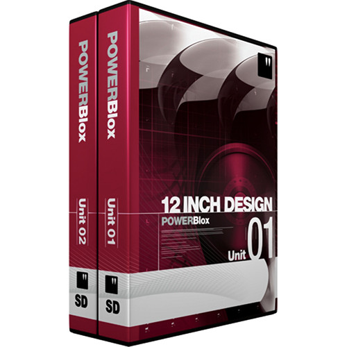 12 Inch Design PowerBlox Units 01 & 02 NTSC DVD