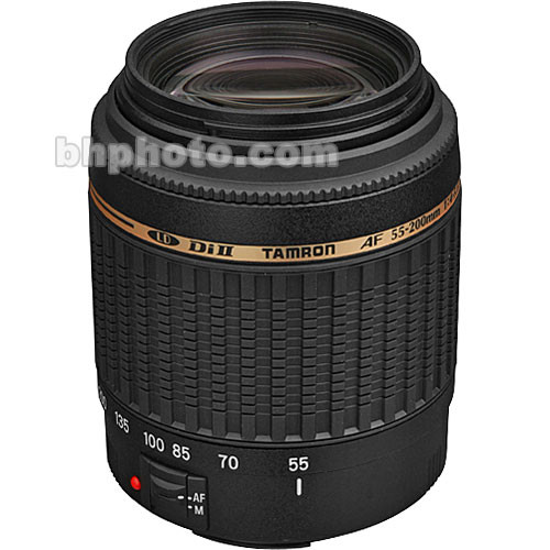 Tamron 55-200mm f/4-5.6 Di-II LD Lens for Canon Digital