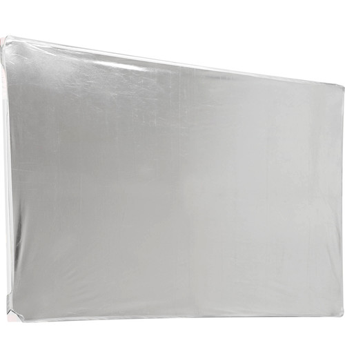 Photoflex Reversible Fabric for LitePanel Frame, White/Silver (39x72