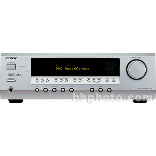 Onkyo TX-SR304 Home Theater Receiver (Silver)