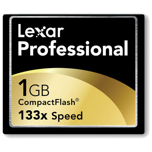 Lexar 1GB Professional 133x CompactFlash Card