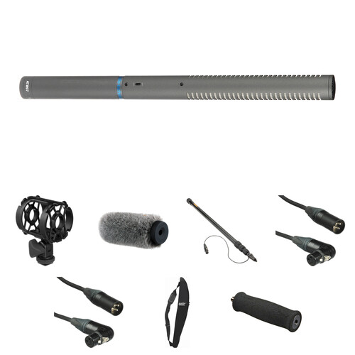Audio-Technica AT-897 � Kit B�sico de Microfone Shotgun