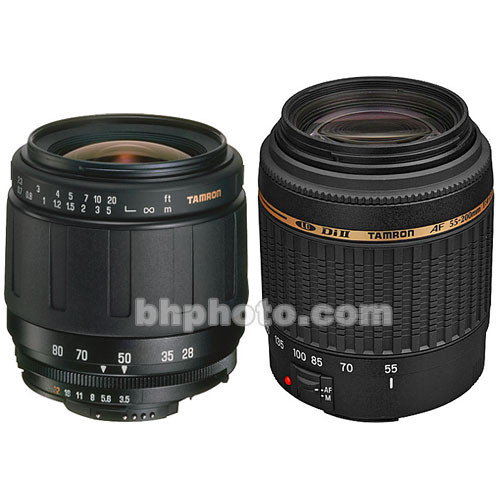 Tamron 28-80mm and 55-200mm LD  Digital SLR Lens Kit
