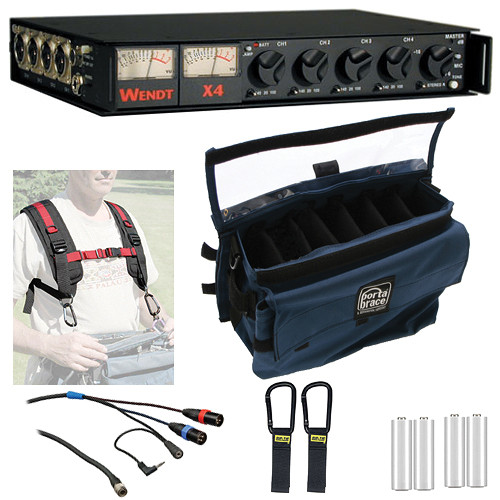 Wendt X4 ENG/EFP Deluxe Field Mixer Kit