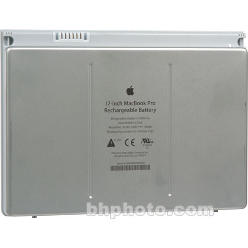 Apple Rechargeable Battery for 17-Inch MacBook Pro