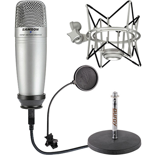 Samson C01U Digital Microphone and Stand Kit