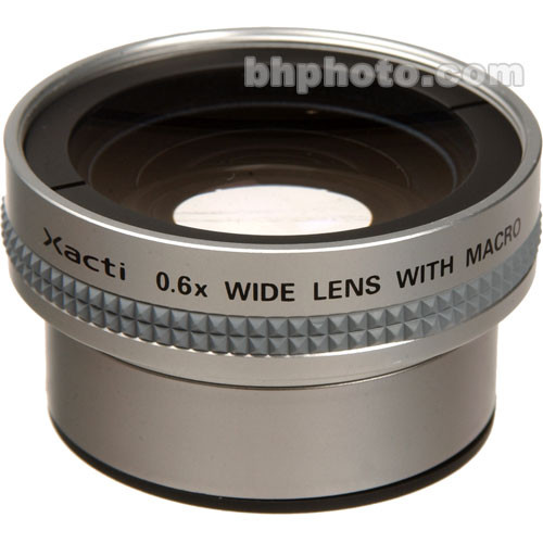 Sanyo VCP-L06WU Wide Angle Adapter Lens (0.6x) f/ Xacti HD1 Camcorder