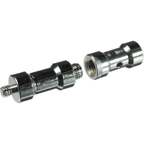 Smith-Victor Brass Adapter - 1/4 and 3/8 Female