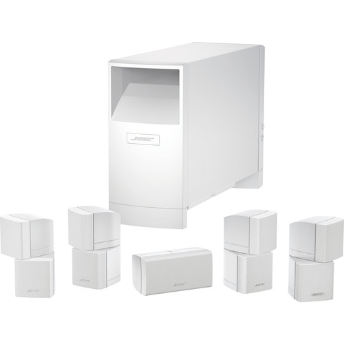 Bose Acoustimass 10 Series IV Home Entertainment Speaker System (White)