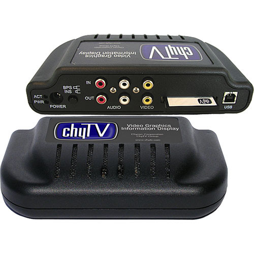 Chyron 7A10244 ChyTV System Television Digital Signage (USB/PAL)
