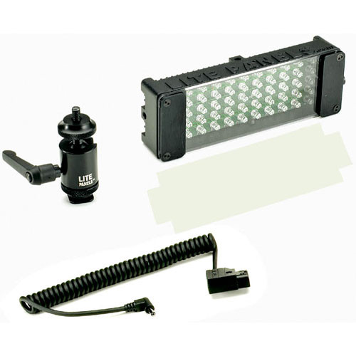 Litepanels Mini Infrared Kit LED On Camera Light with Power Tap