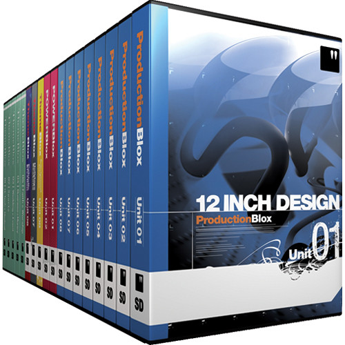 12 Inch Design Blox Complete - ProductionBlox, PowerBlox and ThemeBlox Bundle - NTSC