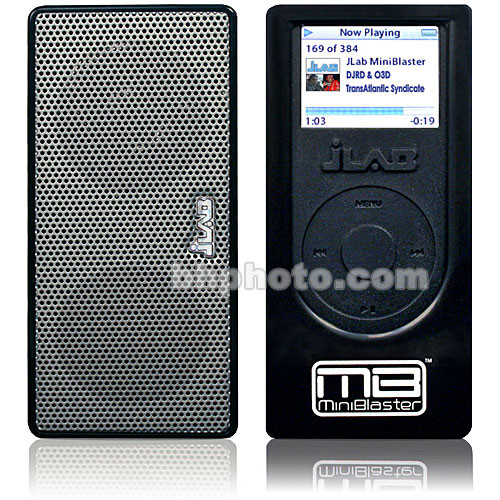 JLab Audio Mini Blaster Speaker for iPod nano - Black