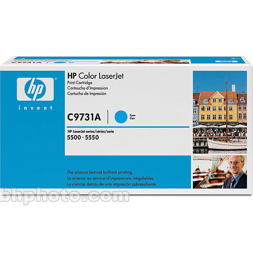HP / Hewlett-Packard Cyan Toner Cartridge