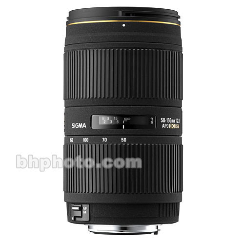 Sigma 50-150mm f/2.8 EX DC HSM Lens for Digital EOS