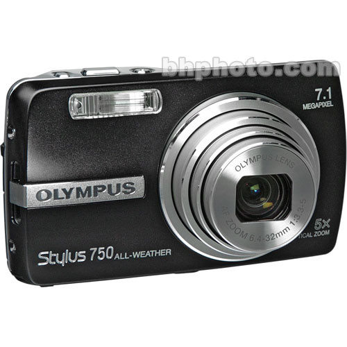 Olympus Stylus 750 Digital Camera (Black)