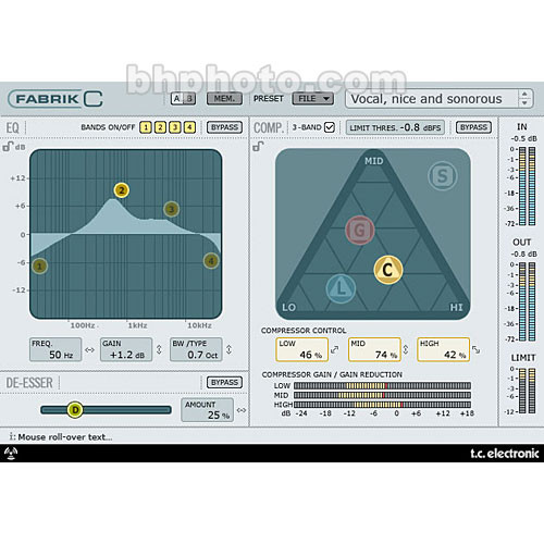 tc electronic Fabrik C PowerCore Plug-In