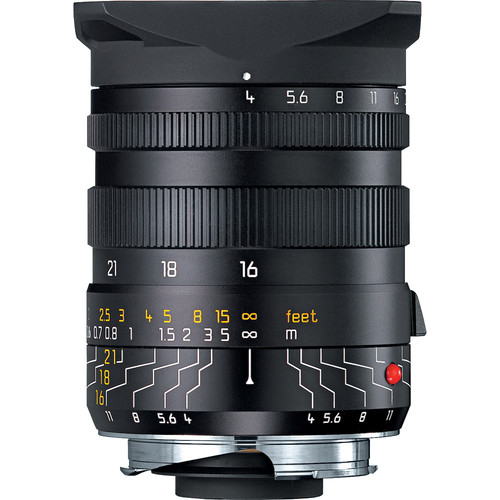 Leica Lente Aesf�rica Tri-Elmar-M 16-18-21mm f/4 com Visor Universal Grande Angular