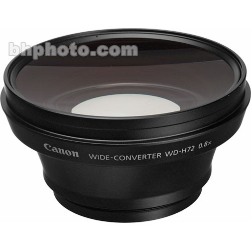 Canon WD-H72 72mm 0.8x Wide Angle Lens