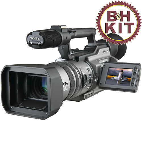 Sony DCR-VX2100 3 CCD Mini DV Camcorder Kit