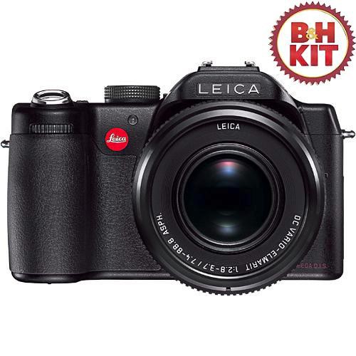 Leica V-Lux 1 Digital Camera Kit with Two 4GB SD Cards