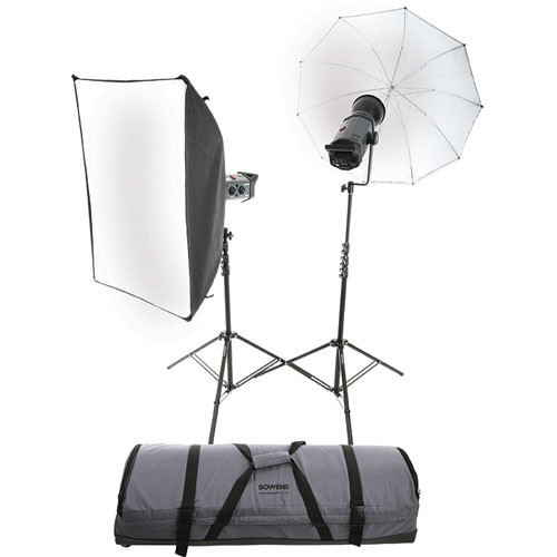 Bowens Gemini 250 Watt/Second Two Monolight Kit (120VAC/12VDC)