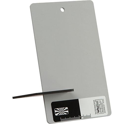WhiBal G6 Pocket White Balance Gray Card (6 x 3.5