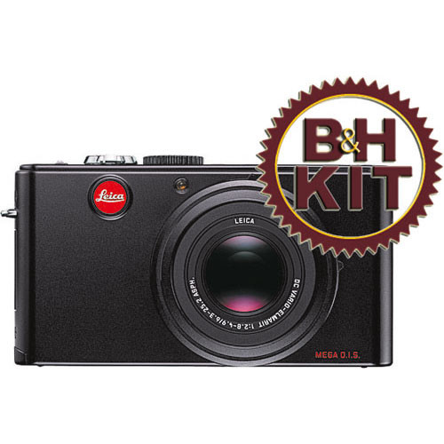 Leica C�mera Digital D-LUX 3 (Preta) com Kit de Acess�rios Deluxe