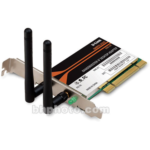 D-Link RangeBooster N Desktop Adapter - PCI