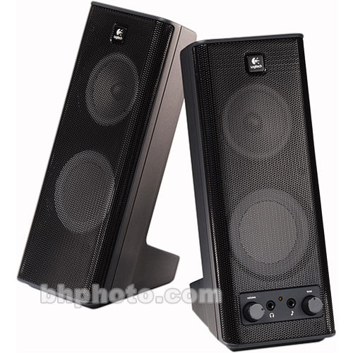 Logitech Sistema de Falante Est�reo X-140 � 5W 