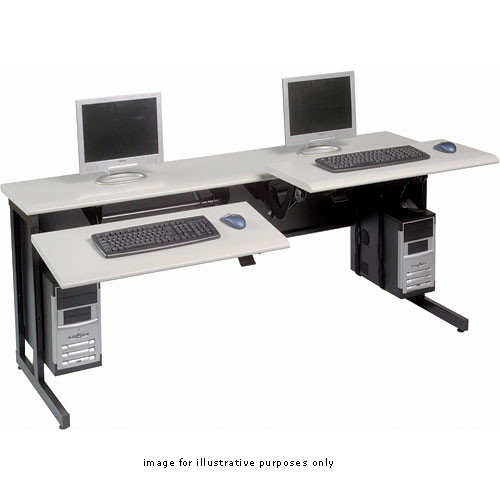 Balt Smart One Ergonomic Workstation, Model 89391  - 72 x 25-37 x 33