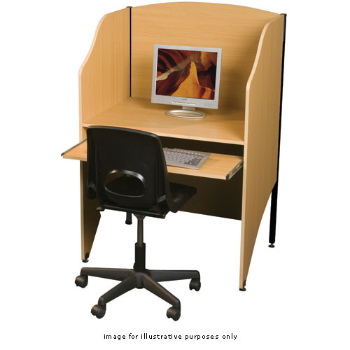 Balt Floor Carrel, Model 89830 (Teak)