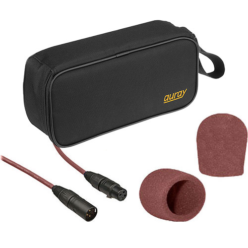 B&H Photo Performance Microphone Windscreen & XLR Cable ID Kit (Brown)