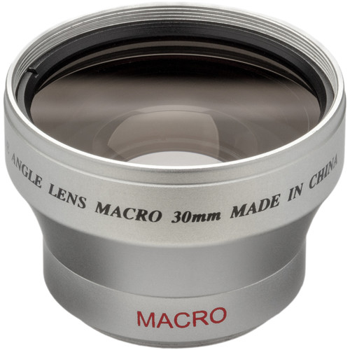 Impact DVS-WA45-30M 30mm .45x Wide Angle Converter Lens W/ Macro