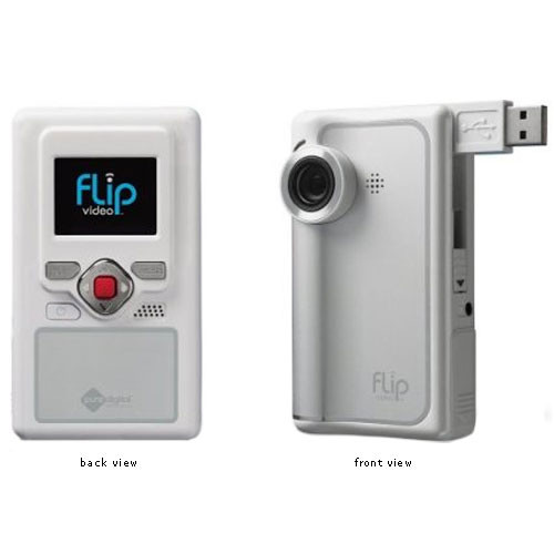 Pure Digital Flip Video 1GB Camcorder - White