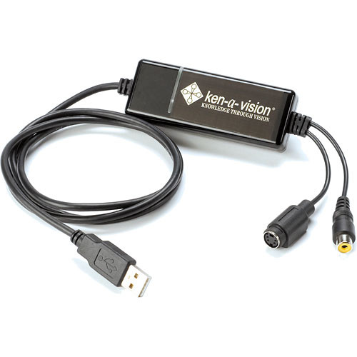Ken-A-Vision VFUSBAD2 S-Video & Composite Video to USB Adapter