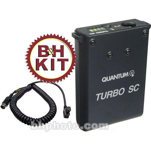 Quantum Instruments Turbo SC Battery Pack with CS4 Flash Cable