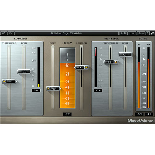 Waves MaxxVolume Native - Dynamics Plug-In