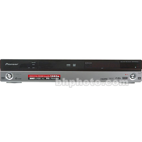 Pioneer DVR-650HS Multi-System 250GB DVD-Recorder