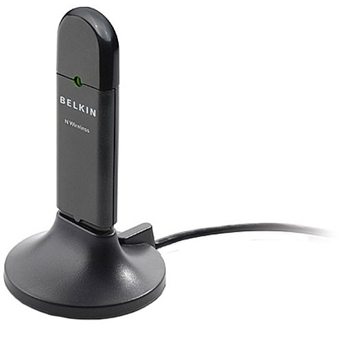 Belkin Adaptador USB Wireless N - �Draft� 802.11n e 802.11b/g