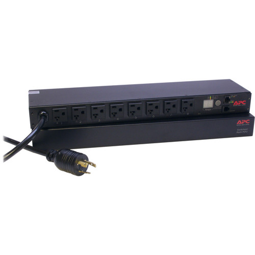 APC Switched 8-Outlet Rack Power Distribution Unit (PDU) - 100/120V, 20A