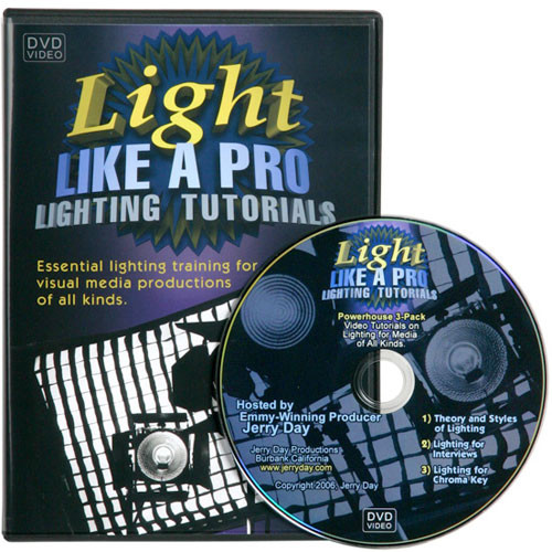 Jerry Day Productions DVD-Video: Light Like A Pro - Powerhouse 3 (Lighting Tutorial) by Jerry Day