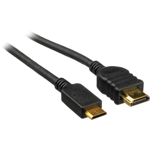 Canon HTC-100 HDMI Male to Mini HDMI (Type C) Male Cable (Ver. 1.3) for Camcorders