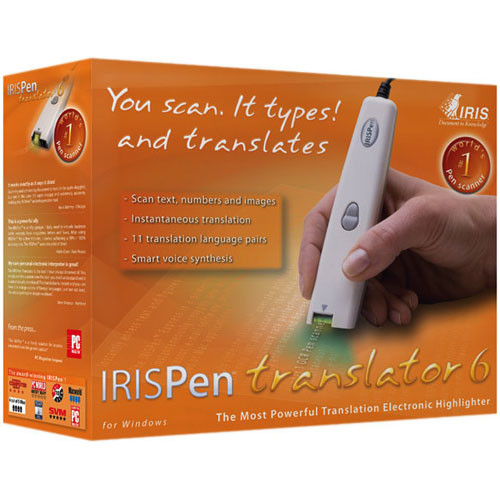 IRIS IRISPen Translator 6 Pen Scanner for Windows