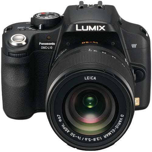 Panasonic Lumix DMC-L10 - C�mera Digital SLR com Lente Leica 14-50mm